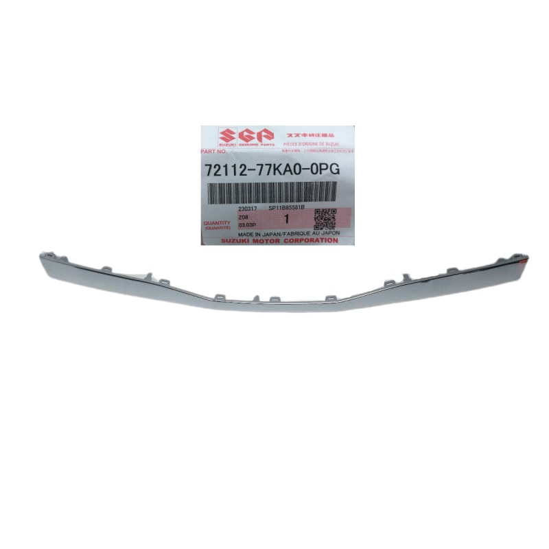 Moldura parachoques delantero cromado Suzuki Grand Vitara 72112-77KA0-0PG