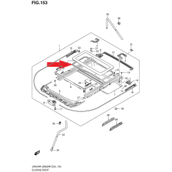 Sunroof Seal Suzuki Grand Vitara 78715-65J00