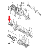 Uszczelniacz piasty koła Suzuki Samurai 50x68x7x10 09283-50002