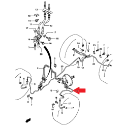 Conducto de freno Suzuki Jimny 51430-81A11