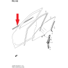 Front Door Molding Left LH Suzuki Grand Vitara 83821-65J00