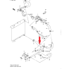 Durite de radiateur inférieure Suzuki Jimny 17851-80A10