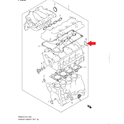 Uszczelka obudowy termostatu Suzuki Swift Vitara S-Cross 17699-54LA0