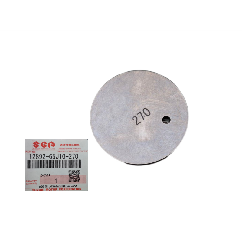 Ventilplättchen 270 Suzuki Grand Vitara 12892-65J10-270