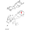 Wspornik ramy karoserii tył Suzuki Jimny 57840-84A01