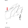 Front Door Molding Right RH Suzuki Grand Vitara 83811-65J00