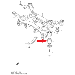 Rear Suspension Beam Bushing Suzuki Grand Vitara 46911-65J00