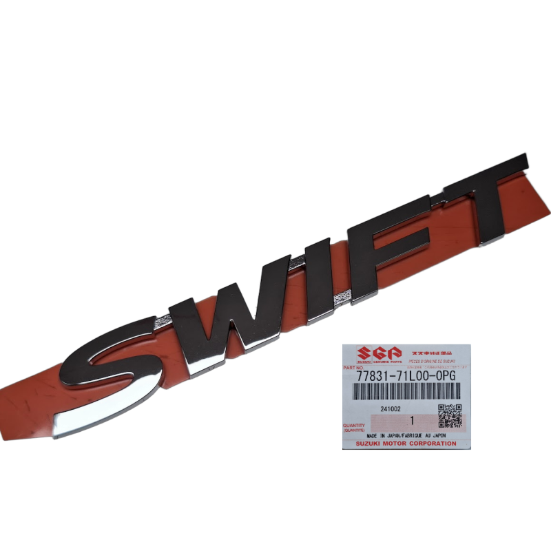 Suzuki Swift Emblem Badge 77831-71L00-0PG