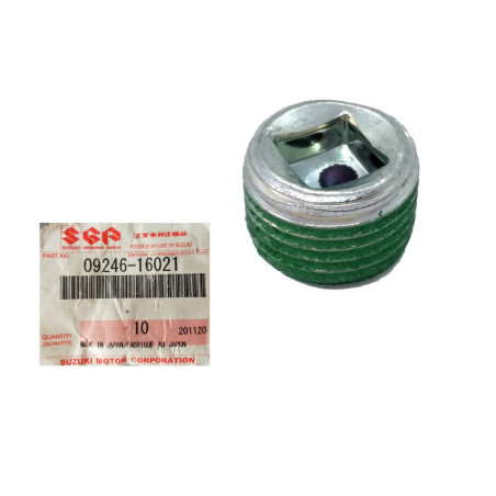Tappo di scarico per asse motore, cambio, Suzuki 09246-16021