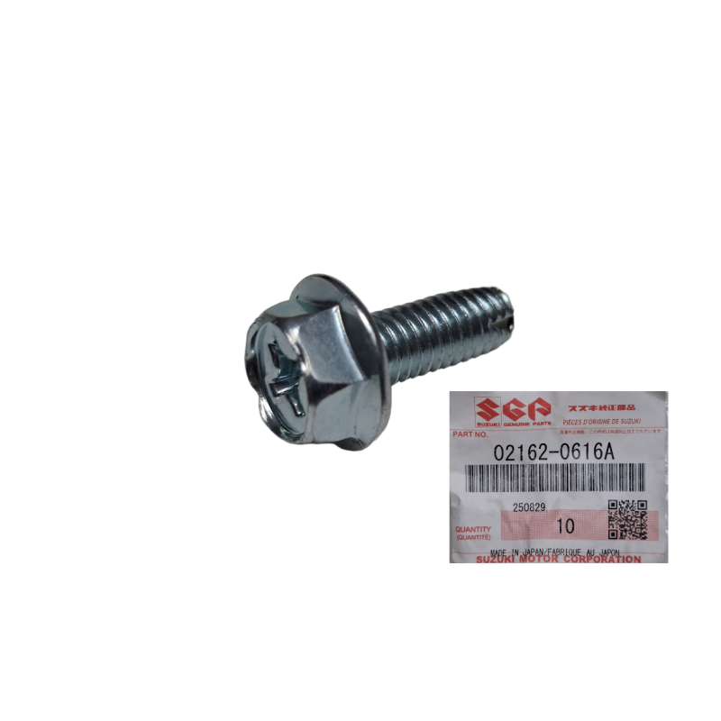 Śruba 6x16 Suzuki 02162-0616A