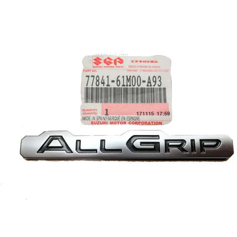 Logo distintivo allgrip Suzuki Vitara 77841-61M00-A93