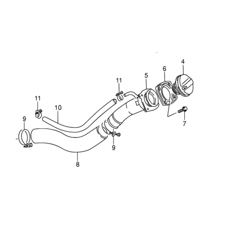 Rura wlewu paliwa Suzuki Vitara 88-99