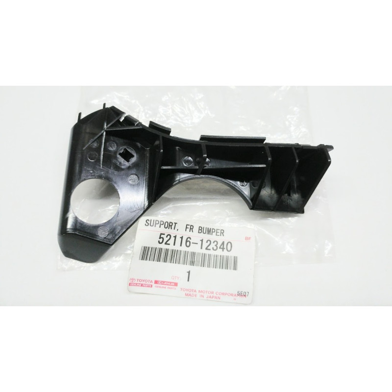 Soporte delantero derecho parachoques e12 sedan wagon corolla Toyota 52116-12340