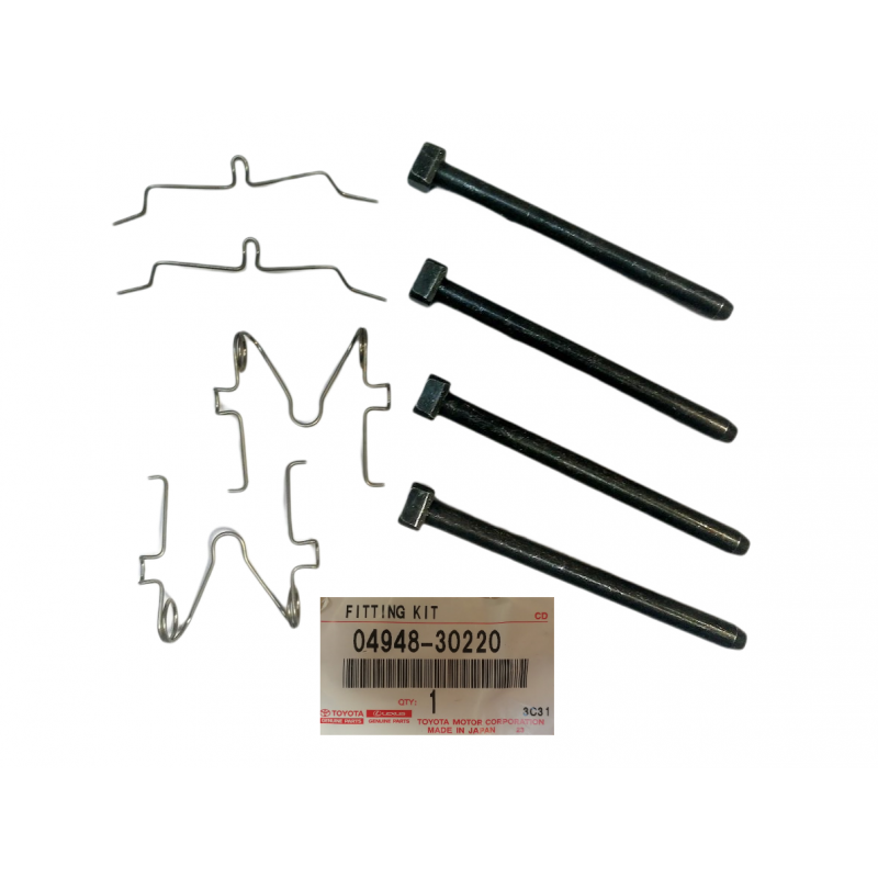 Brake pad installation kit Original Toyota Lexus 04948-30220