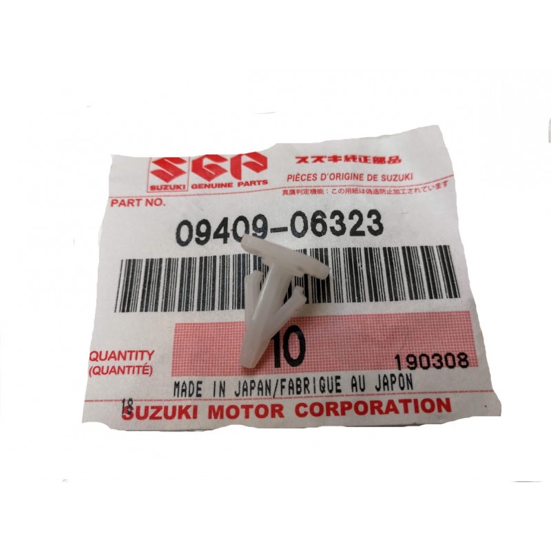 CLIP, PLASTIC	 suzuki 09409-06323