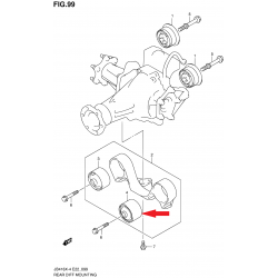 Suzuki Grand Vitara II boccola asse posteriore 27561-80K20