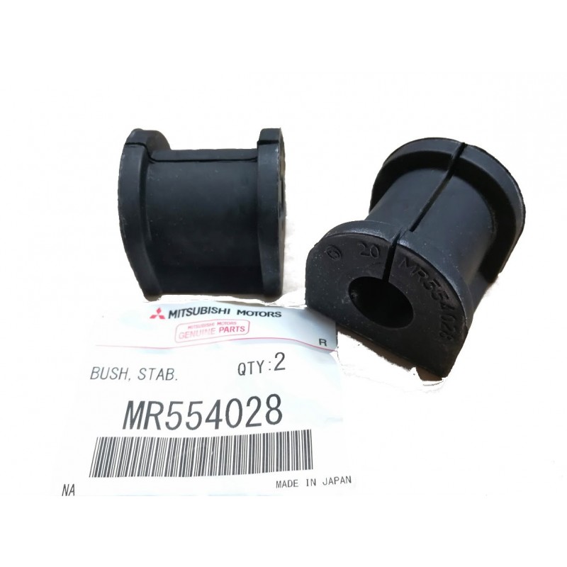 2 x BUSHING, STABILIZERł Genuine Mitsubishi Outlander Lancer 14,6 mm MR554028