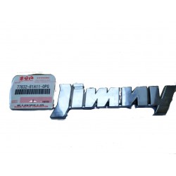 Emblema con letras JIMNY...