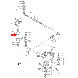 Casquillo del soporte de la barra de dirección Suzuki Vitara 88-98 48750-60A00